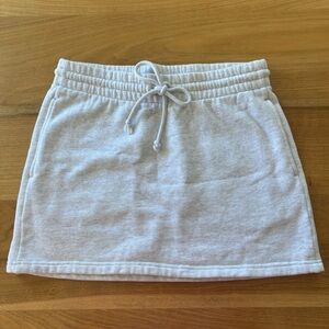 TNA Cozy Fleece Boyfriend Skirt